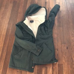 Market & Spruce cargo jacket size M